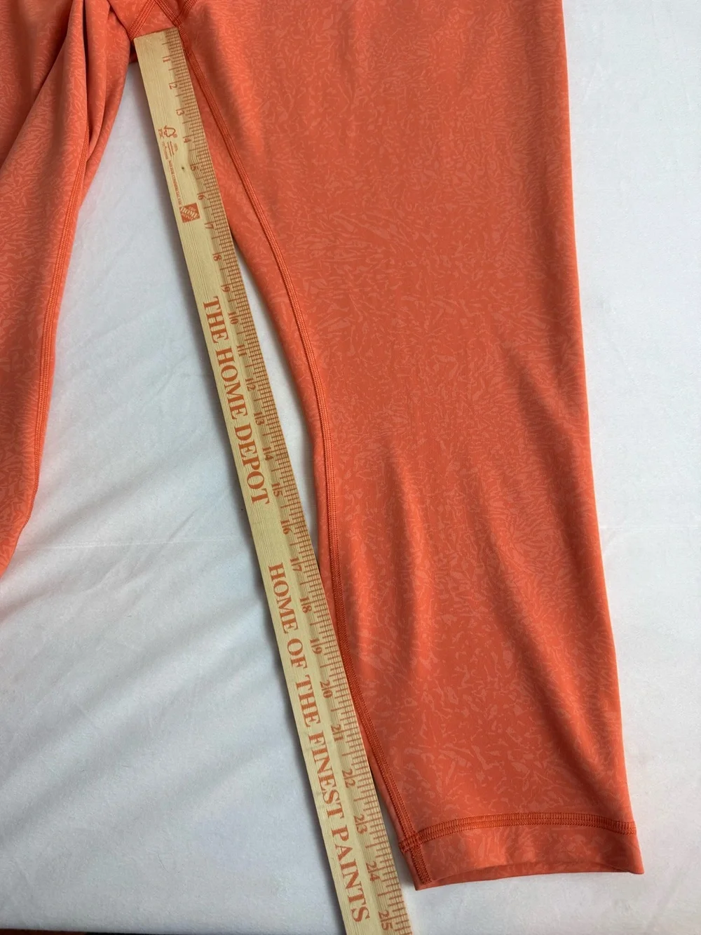 Lululemon Wunder Train High-Rise Tight 25” Crunch Warm Coral